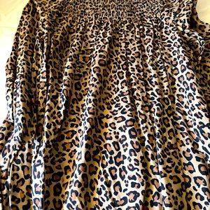 Great leopard print shirt. Never worn